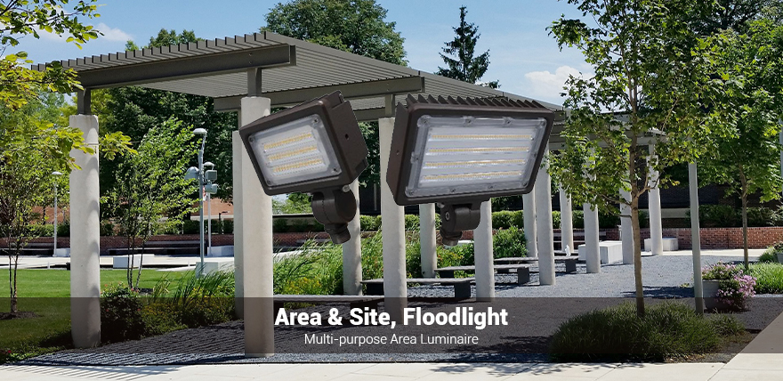 Area, site and roadway luminaires
