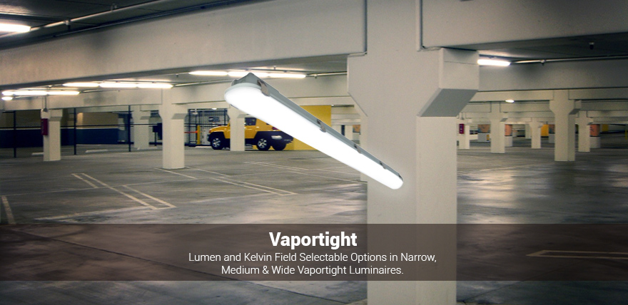 Enclosed, gasketed and vaportight luminaires